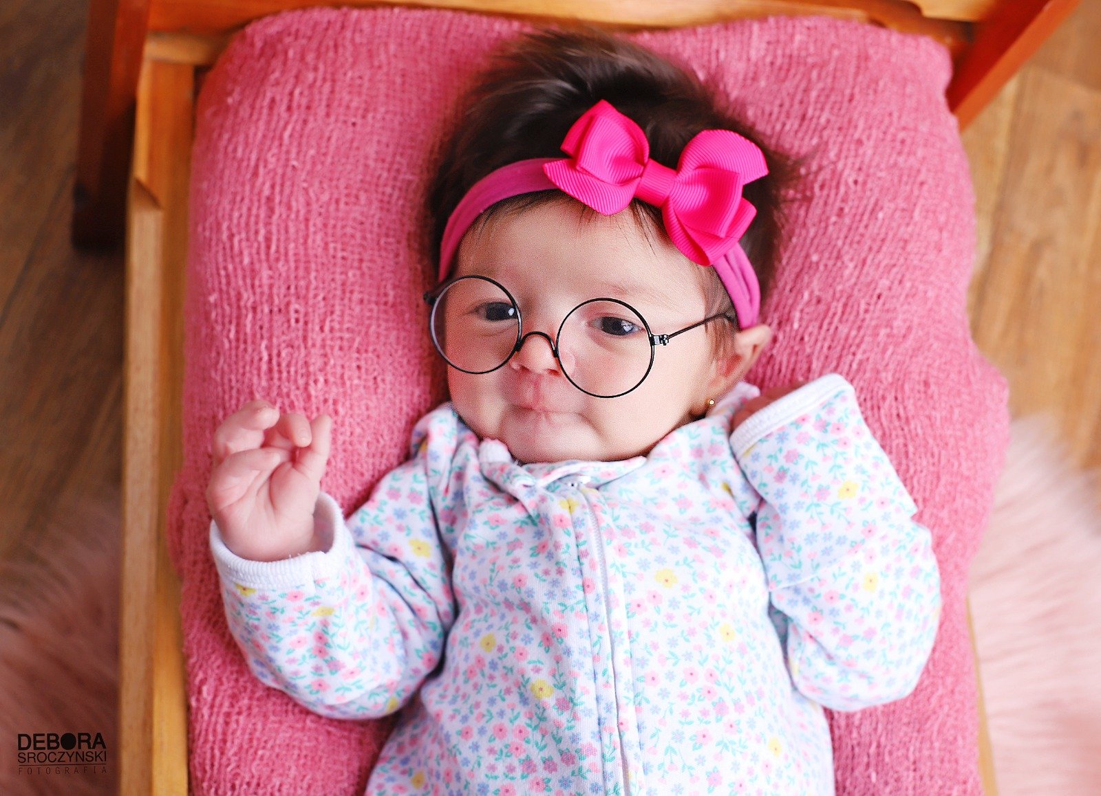 Ensaio fotográfico de acompanhamento mensal de bebê. - Foto 1